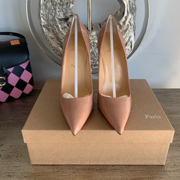 CHRISTIAN LOUBOUTIN So Kate Patent Pointed-Toe Red Sole Pump - Picture 10 of 12